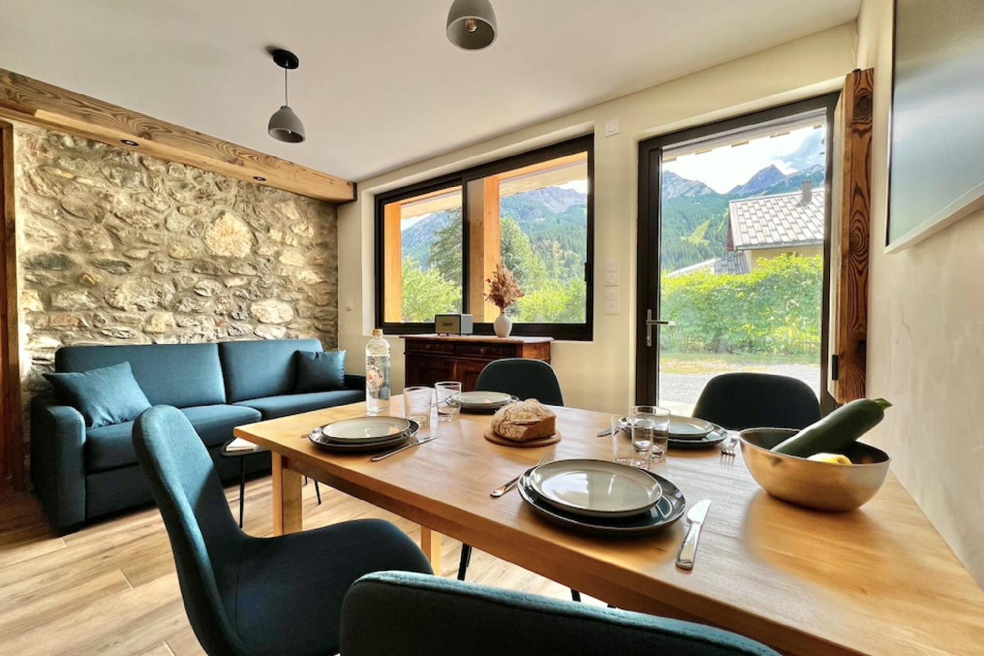T2 With View At The Foot Of The Slopes Apartman Le Monêtier-les-Bains Kültér fotó